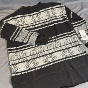 NWT Billabong Tidal Mirage Oversized Sweater size Small